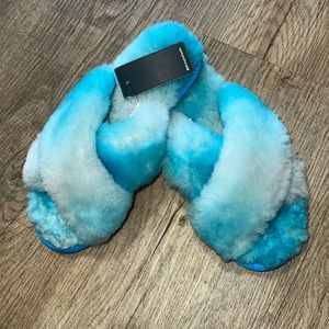 EMU Australia Mayberry Sheepskin rainbow Slipper 8 women